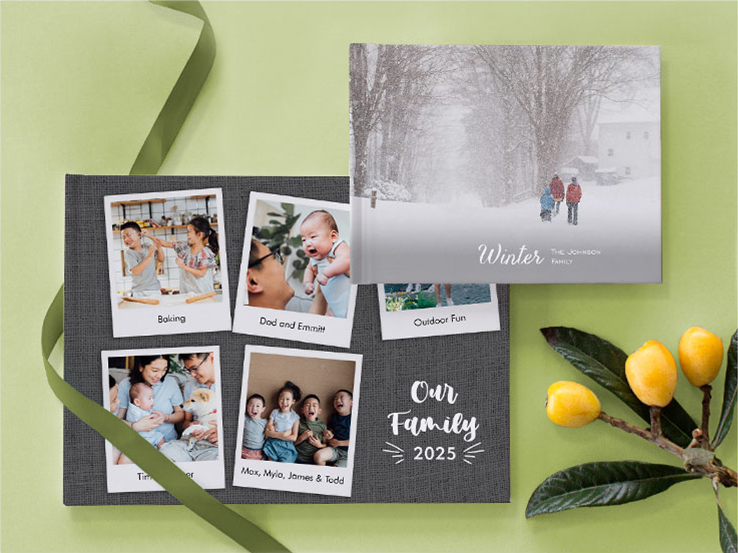 Give your book an exciting new look with a single tap.