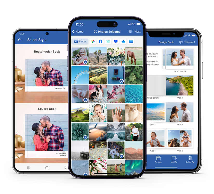 FreePrints Photobooks for iPhone and Android