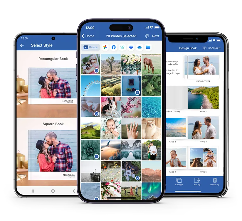 FreePrints Photobooks for iPhone and Android