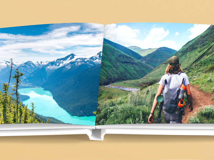 Faire de chaque moment un souvenir &agrave; vie en optant pour notre livre photo premium avec couverture rigide.