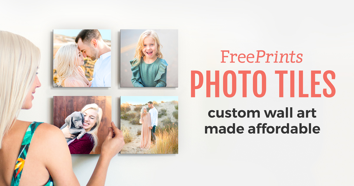 Get a Free Photo Tile Every Month | FreePrints Photo Tiles App