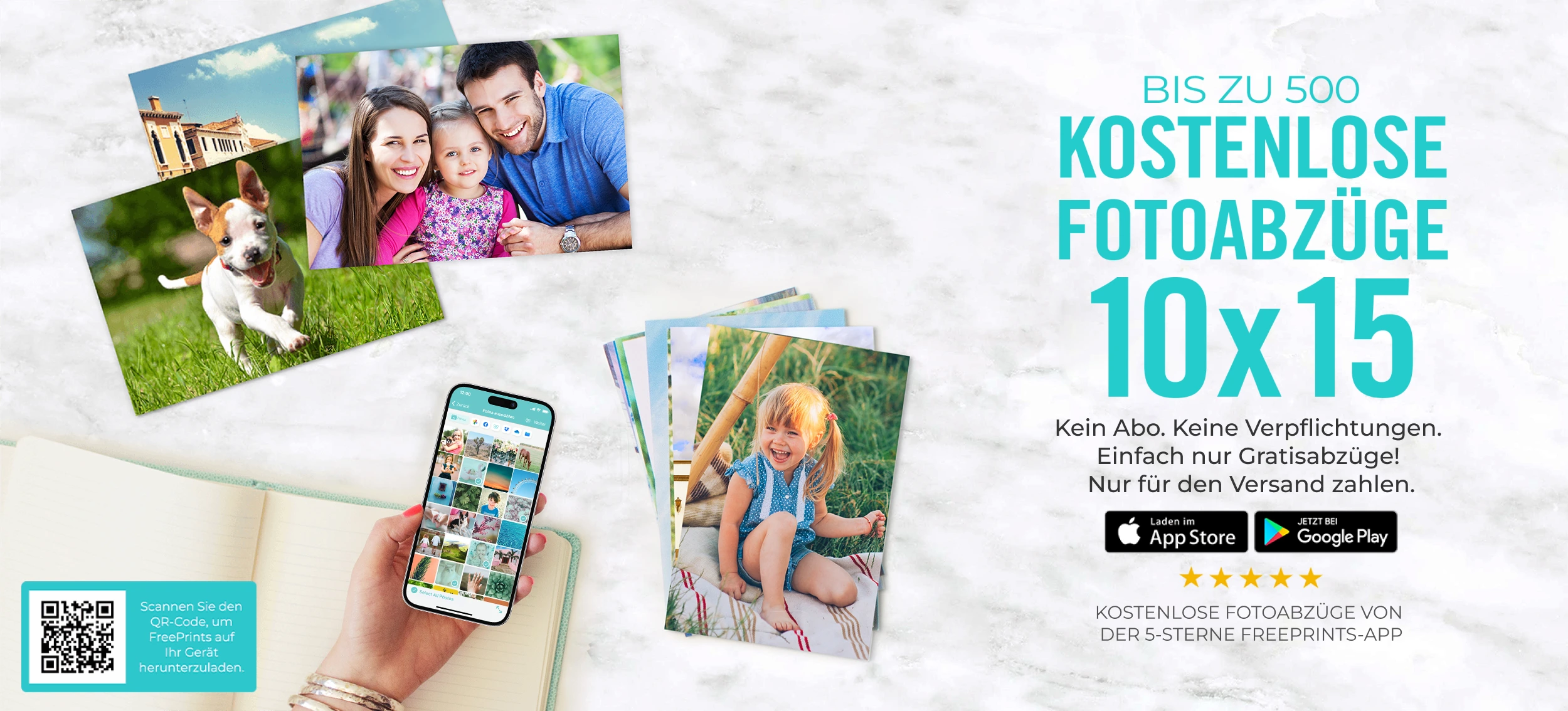 GET UP TO 500 FREE 6X4 PHOTO PRINTS