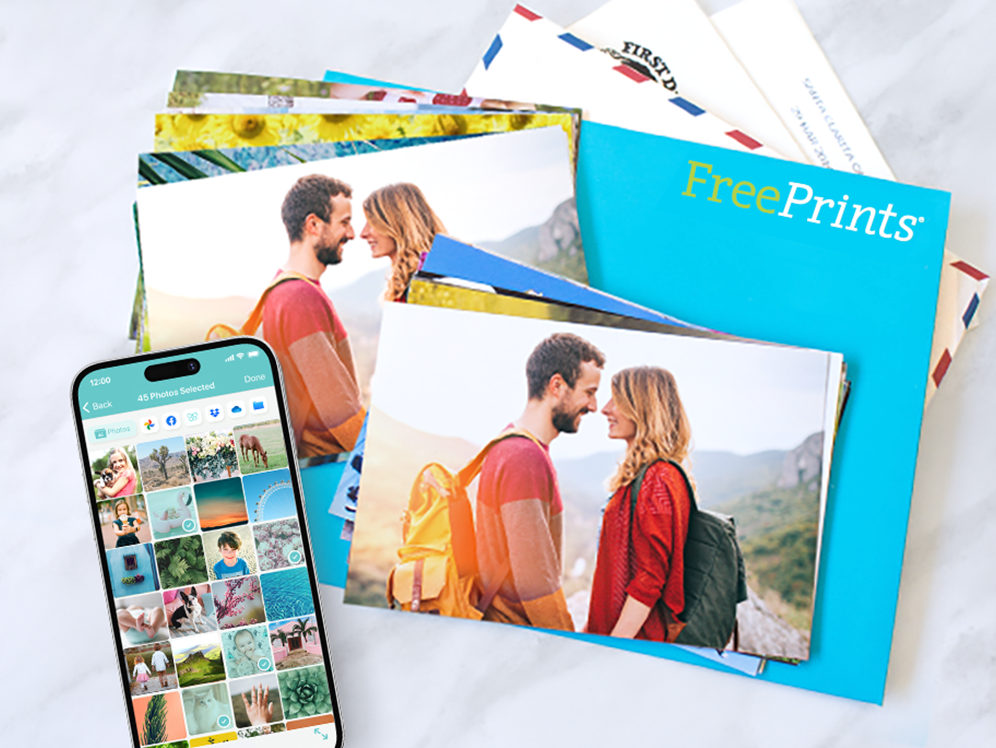 Store up to 85 of your 6x4 free prints in this stylish gift box.