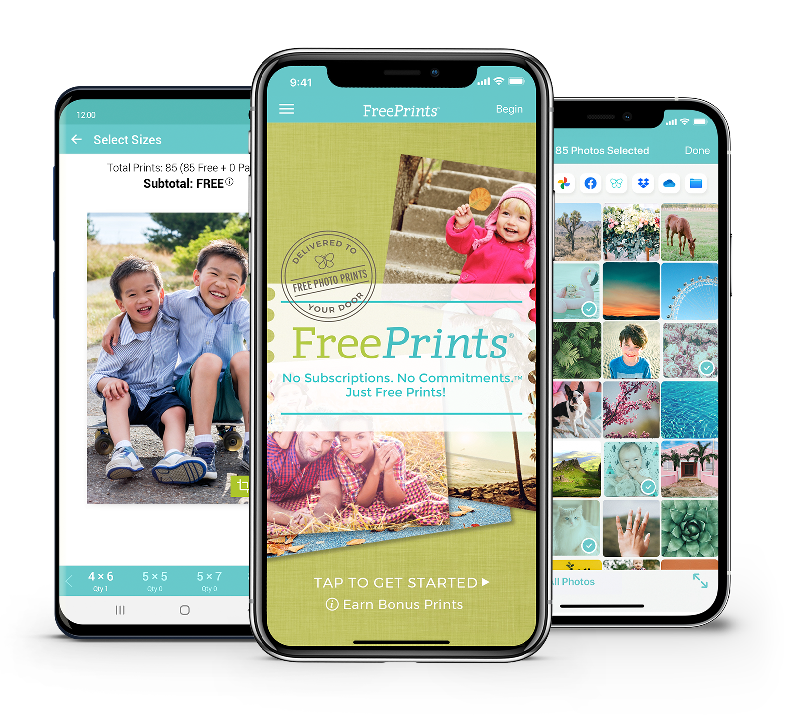 FreePrints for iPhone and Android