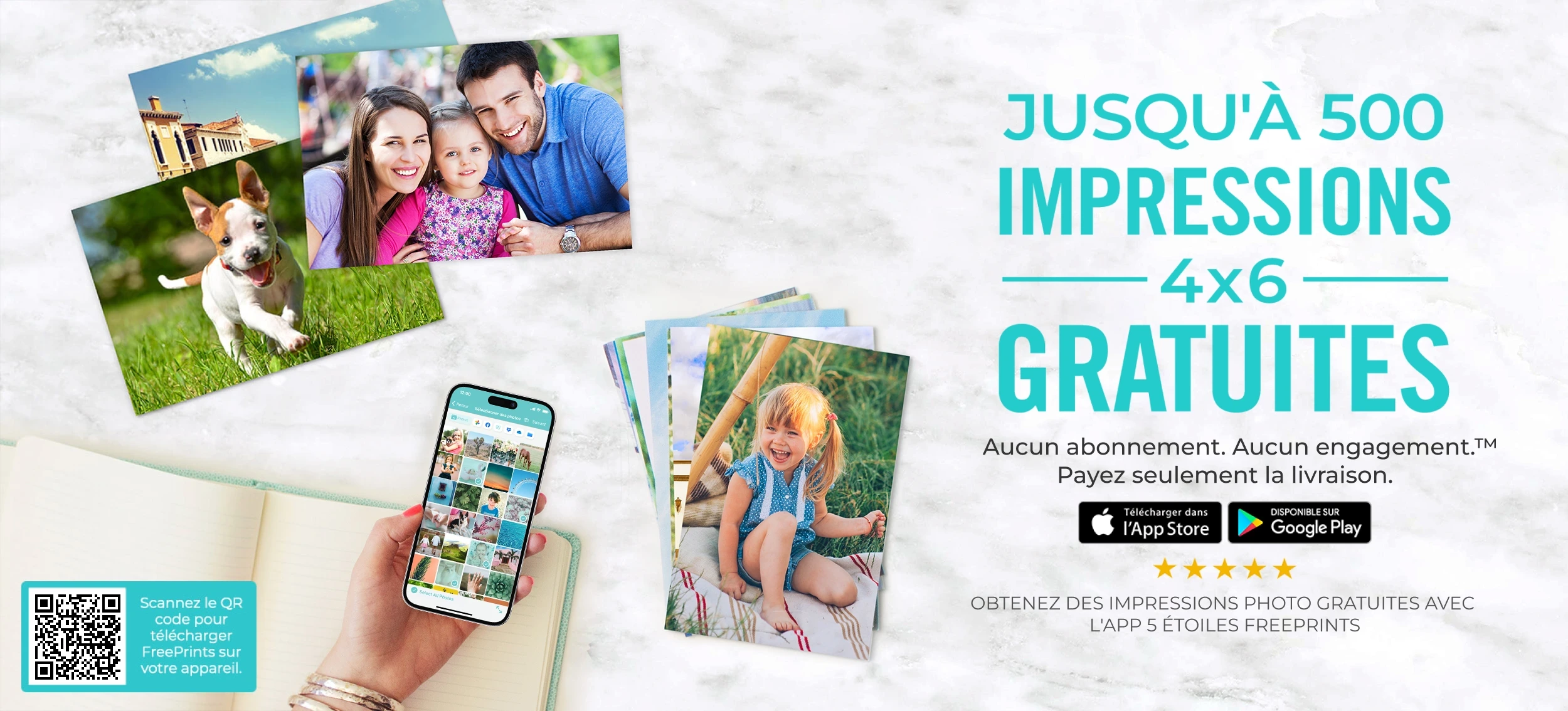 GET UP TO 500 FREE 6X4 PHOTO PRINTS