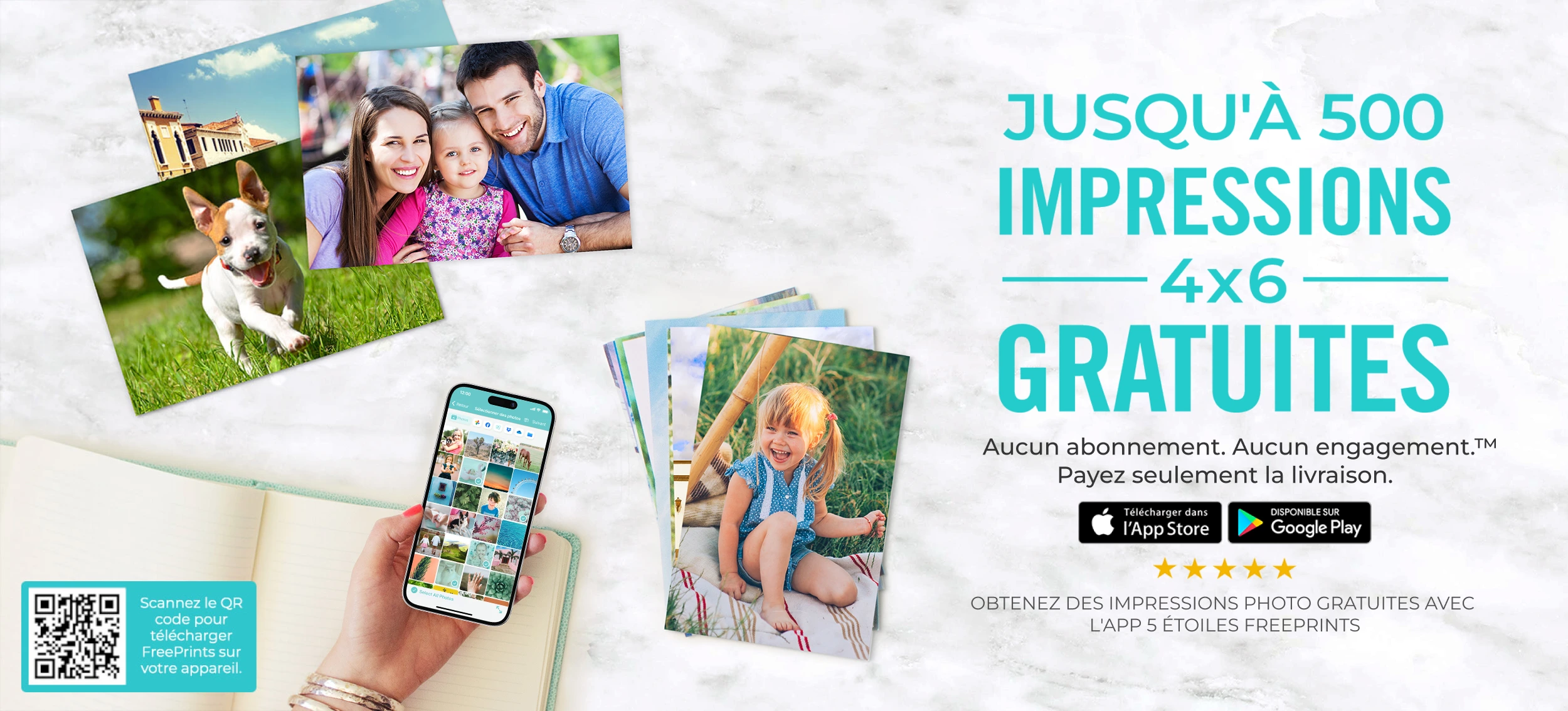 GET UP TO 500 FREE 6X4 PHOTO PRINTS