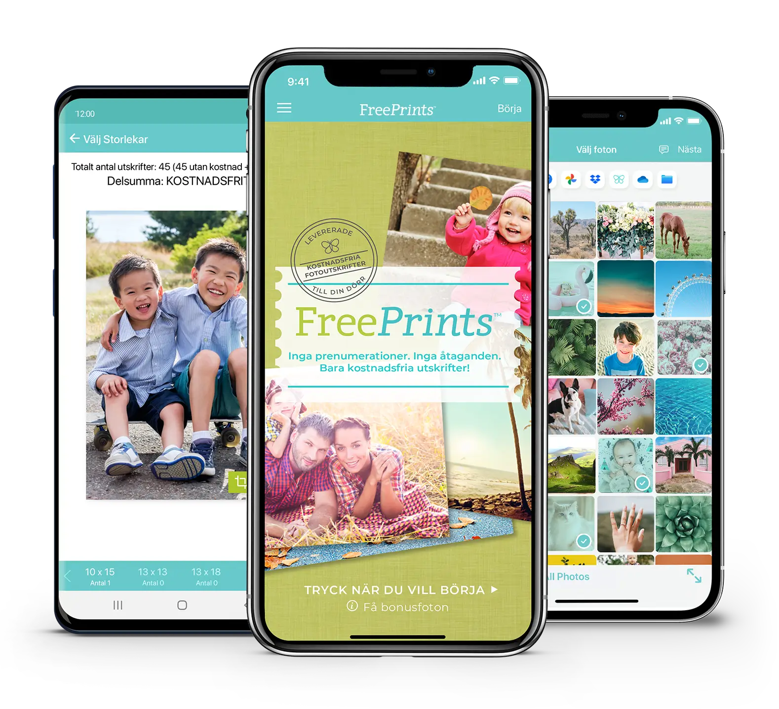 FreePrints for iPhone and Android
